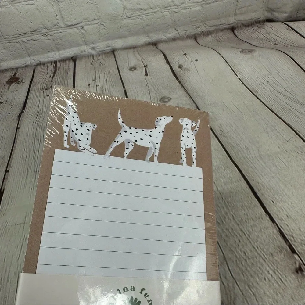sabina fenn magnetic list pad with Dalmatian dogs